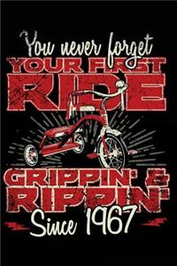 You Never Forget Your First Ride Grippin' & Rippin' Since 1967