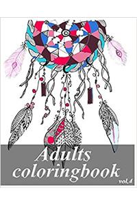 Adult Coloring Book: Coloring Book: 4