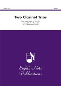Two Clarinet Trios, Medium