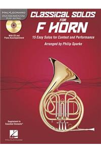 Classical Solos for Horn: 15 Easy Solos for Contest and Performance