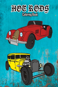 Hot Rods Coloring Book