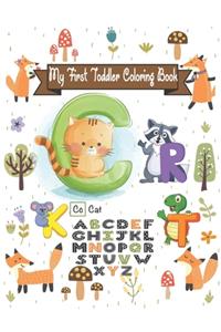 My First Toddler Coloring Book