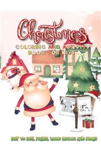Christmas Coloring And Activity Book For Kids