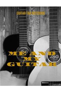 Guitar Tab Notebook Me and my Guitar