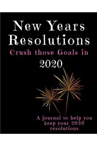New Years Resolutions