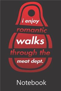 I Enjoy Romantic Walks Through the Meat dept.