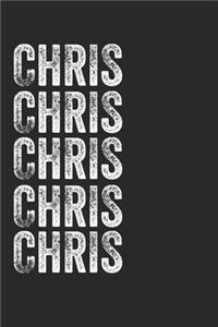 Name CHRIS Journal Customized Gift For CHRIS A beautiful personalized