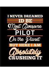 I Never Dreamed Id Be Most Awesome Pilot on the Planet But Here I Am Absolutely Crushing It