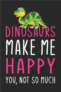 Dinosaurs Make Me Happy You, Not So Much