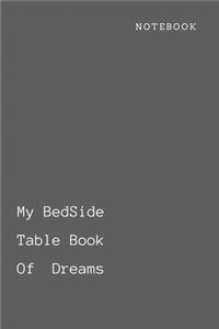 My Bedside Table book of Dreams