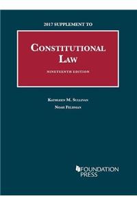 Constitutional Law, 2017 Supplement