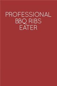 Professional BBQ Ribs Eater