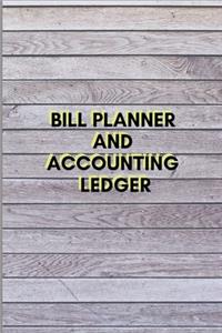 Bill Planner and Accounting Ledger