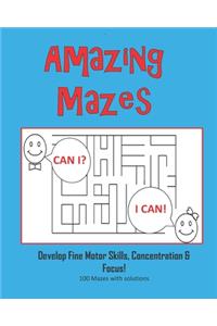 Amazing Mazes - Develop Fine Motor Skills, Concentration & Focus