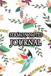 Sermon Notes Journal