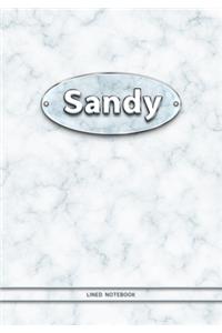 Sandy - Lined Notebook