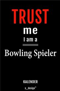 Kalender für Bowling Spieler