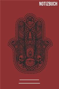 Notizbuch Hamsa