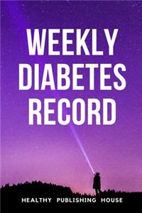 Weekly Diabetes Record