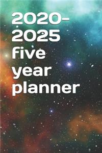 2020-2025 five year planner