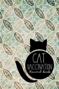 Cat Vaccination Record Book