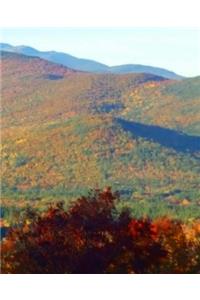 School Composition Book Lake Mountain Background 130 Pages