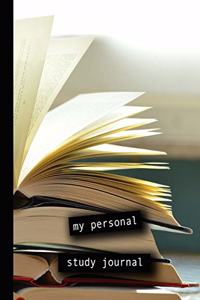 My Personal Study Journal