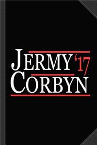 Jeremy Corbyn Labour Leader Journal Notebook: Blank Lined Ruled for Writing 6x9 120 Pages