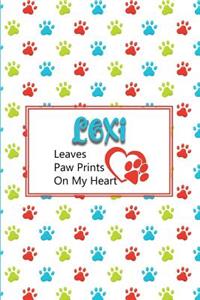 Lexi Leaves Paw Prints on My Heart