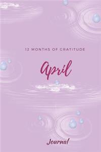 12 Months of Gratitude Journal