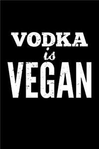 Vodka Is Vegan