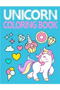 Unicorn Coloring Book