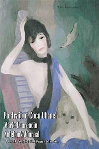 Portrait of Coco Chanel - Marie Laurencin - Notebook/Journal