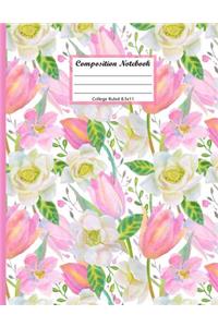 Composition Notebook College Ruled 8.5 X 11