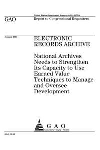 Electronic records archive