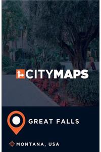 City Maps Great Falls Montana, USA