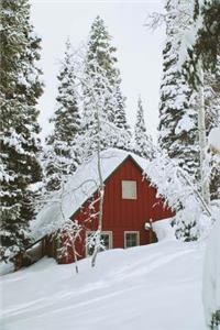 Snowed in Cabin Notebook