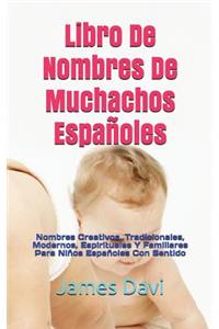 Libro de Nombres de Muchachos Españoles