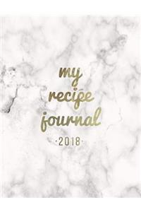 Recipe Journal 2018