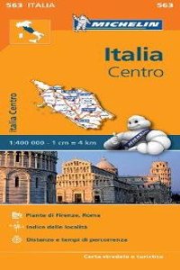 Italy Centre - Michelin Regional Map 563