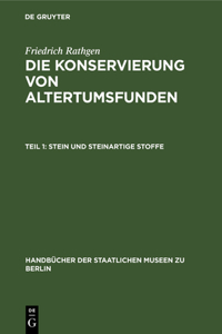 Stein Und Steinartige Stoffe