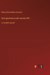 giovinezza del secolo XIX
