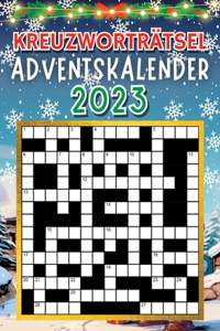 Kreuzworträtsel Adventskalender 2023 Weihnachtsgeschenk