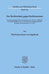 Der Rechtsschutz Gegen Rechtsnormen