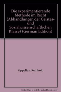 Die Experimentierende Methode Im Recht