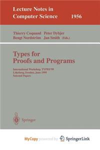 Types for Proofs and Programs