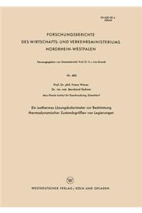 Ein isothermes Lösungskalorimeter zur Bestimmung thermodynamischer Zustandsgrößen von Legierungen