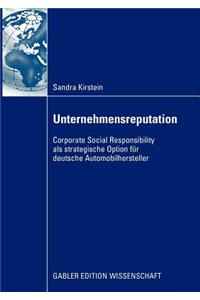 Unternehmensreputation