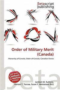Order of Military Merit (Canada)