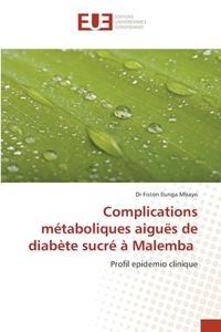 Complications métaboliques aiguës de diabète sucré à Malemba